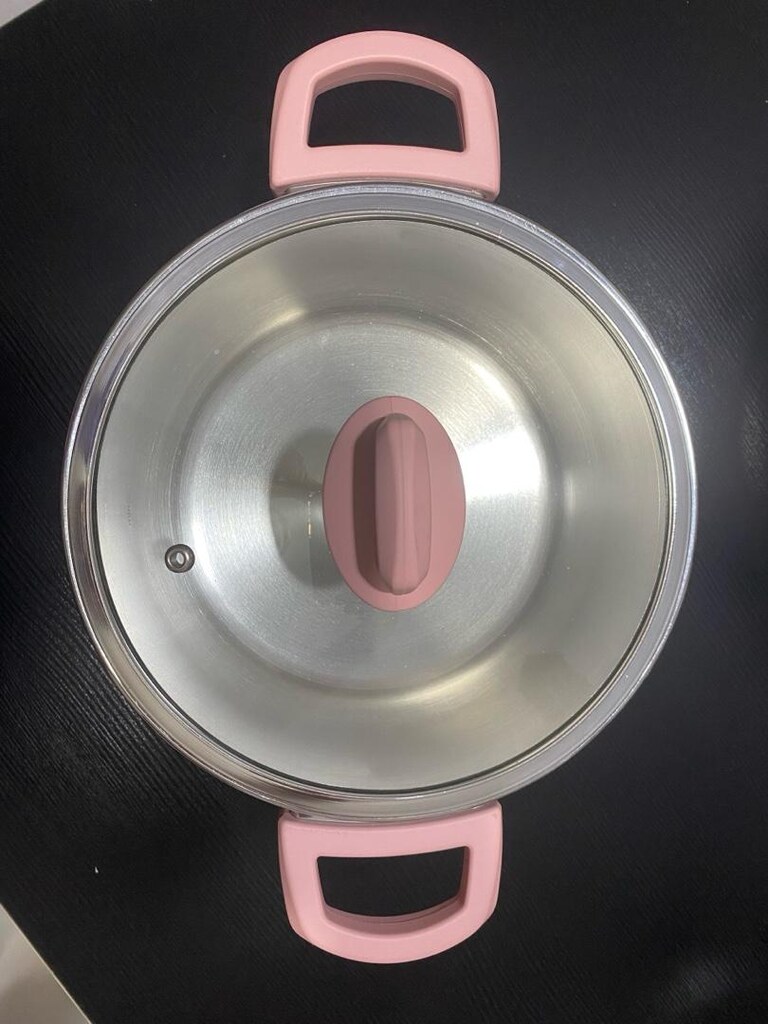 Karaca Perfect Pink 2 Adet Düdüklü Tencere Seti Paslanmaz Çelik Sıfır - 3
