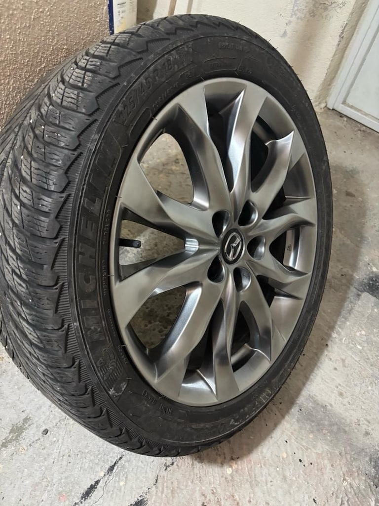 MAZDA ORJİNAL 18 İNÇ JANT KAPAK SETİ - 3