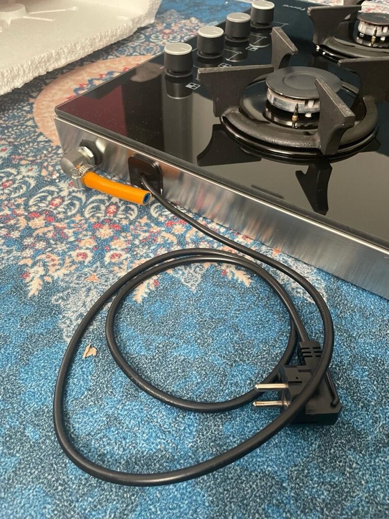FERRE SET ÜSTÜ CAM OCAK 1240 CE SİYAH - 4