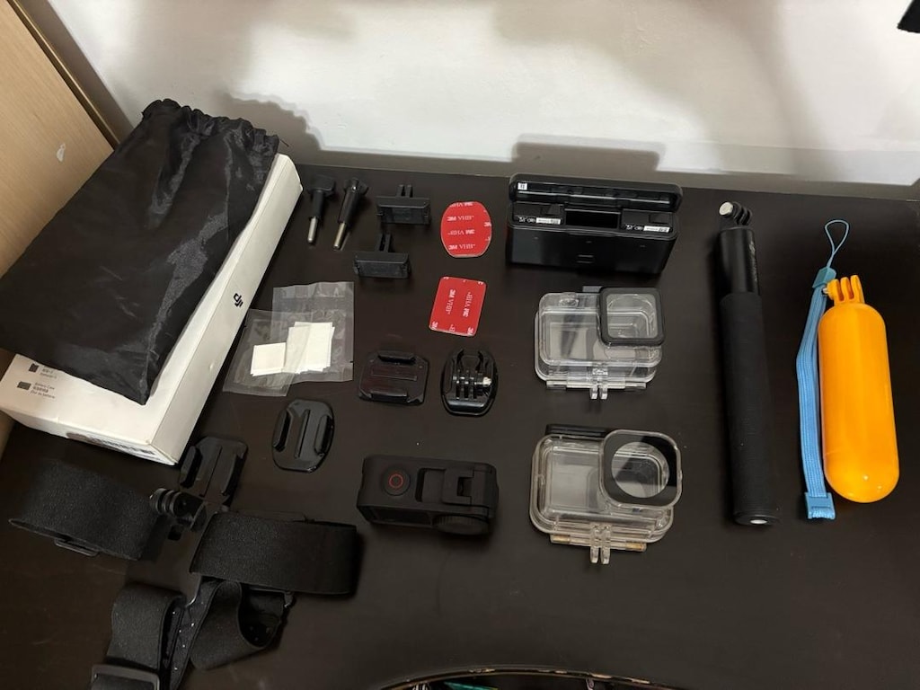 garantili Dji Osmo action 4 advanture combo ekstra aparatlarla - 4