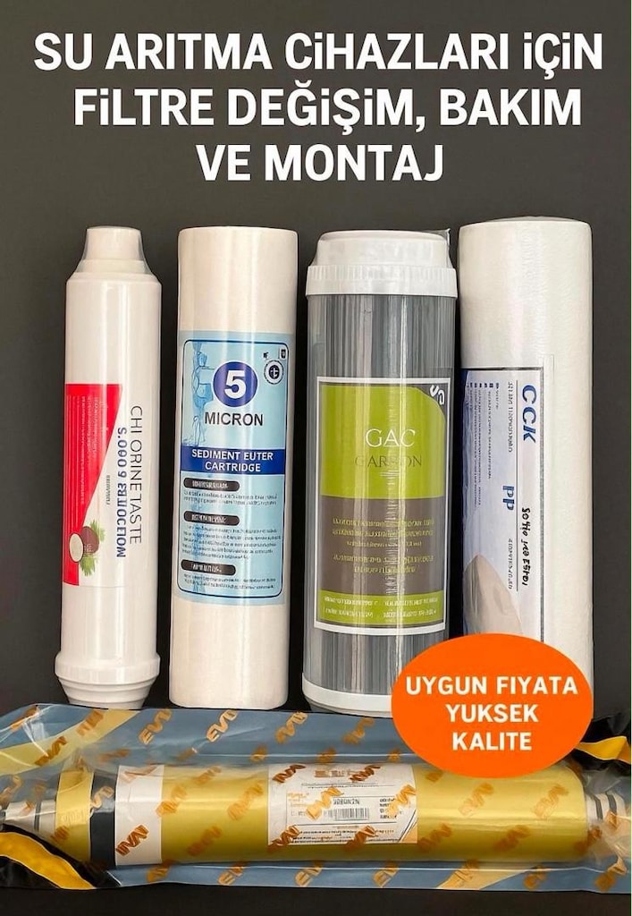 SU ARITMA CİHAZLARI FİLTRE DEĞİŞİMİ KAMPANYASI- MONTAJ DAHİL 1.700 TL. - 13