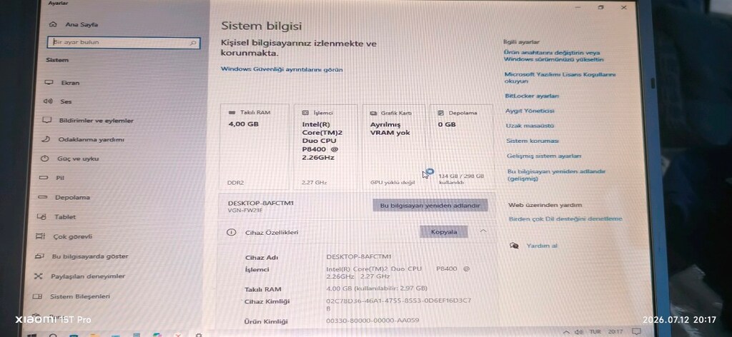 Dizüstü ,notebook Sony Vaio vgn - 10