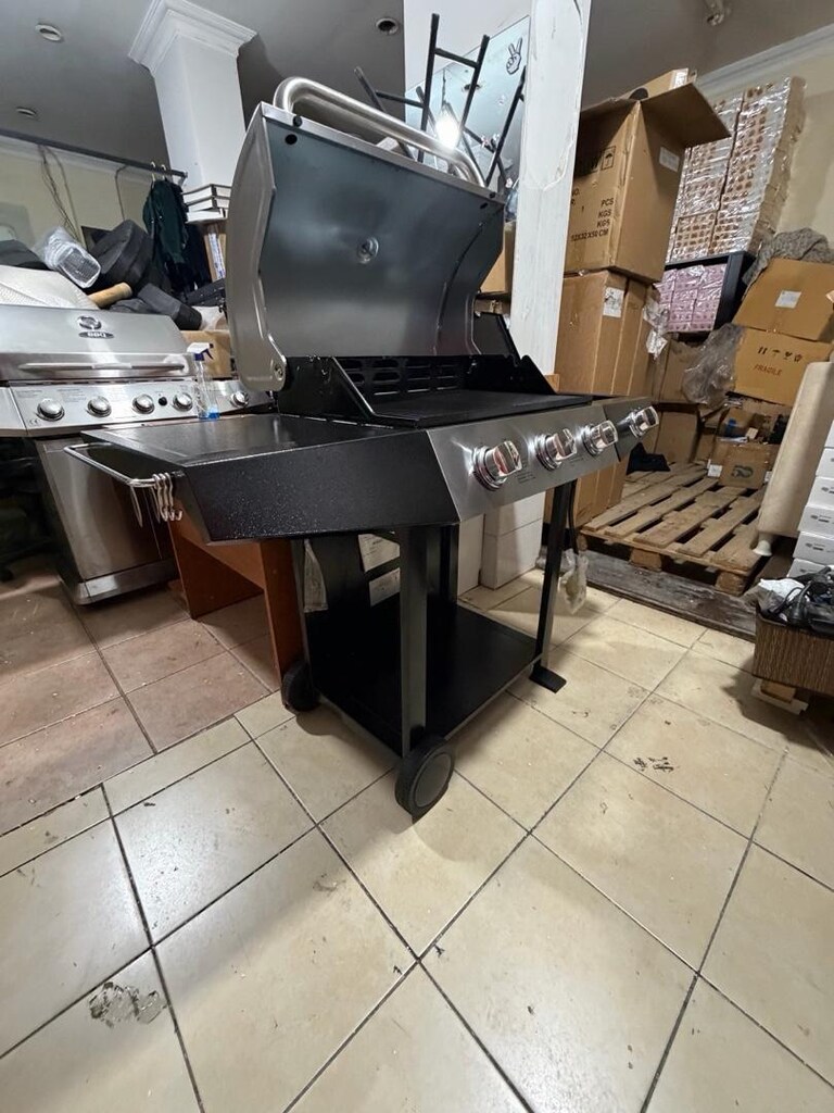 Shinerich Gazlı Premium Barbekü Izgara 3+1 Brülörlü (SRGG30004) - 2