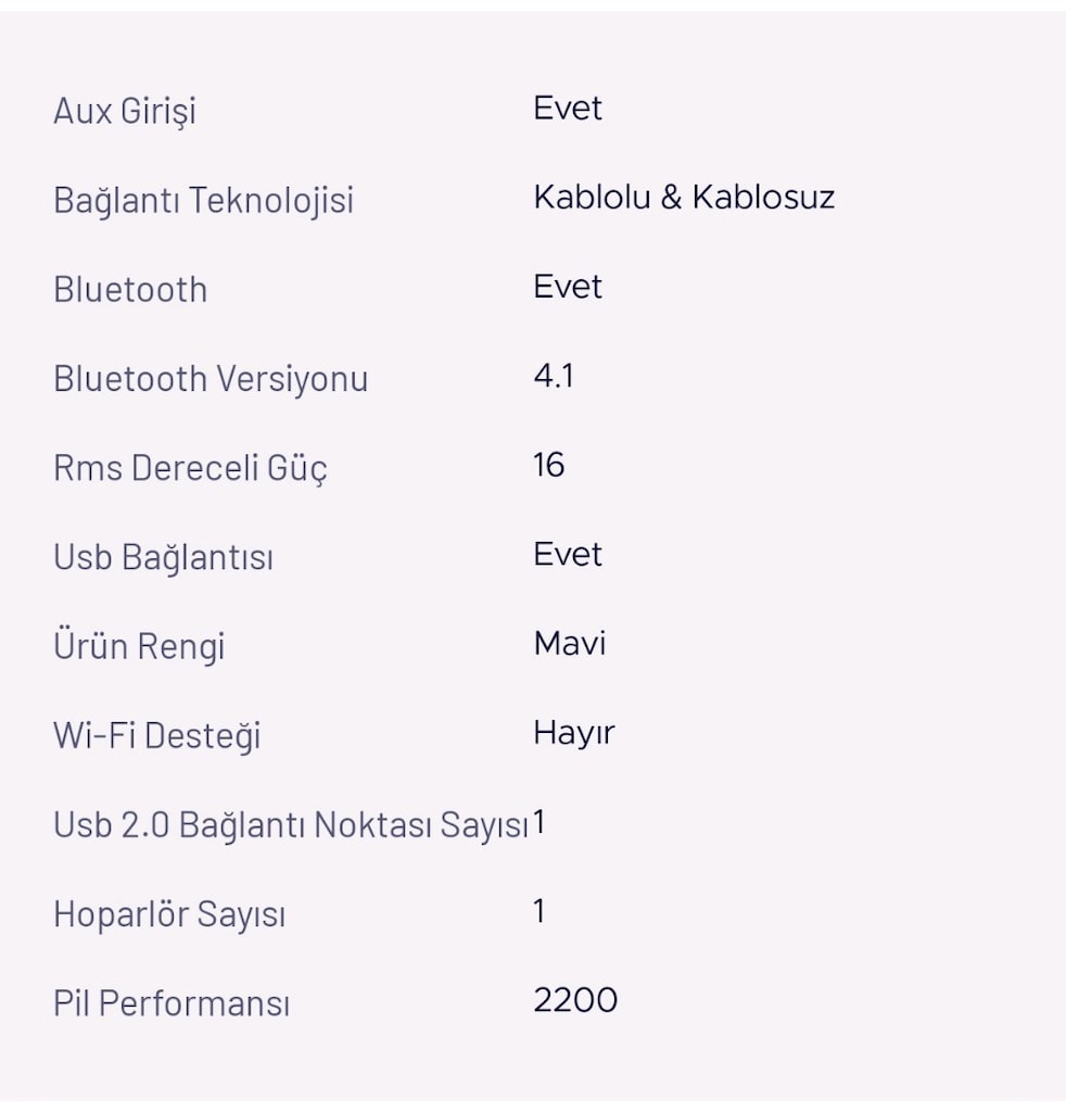 Teknosa Preo MM09 Bluetooth Hoparlör - 16W X-Bass Temiz - 4
