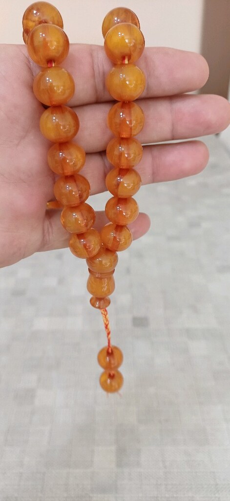 tesbih sıkma kehriban 22 santim 70 grm agırlik - 2