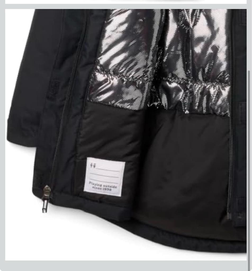 Columbia Girls' Hikebound II Long Insulated Jacket Kız Çocuk - 3
