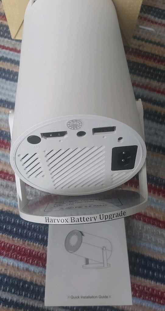 Harvox Power Pro+ Taşınabilir Powerbankli Projeksiyon Cihazı - 7
