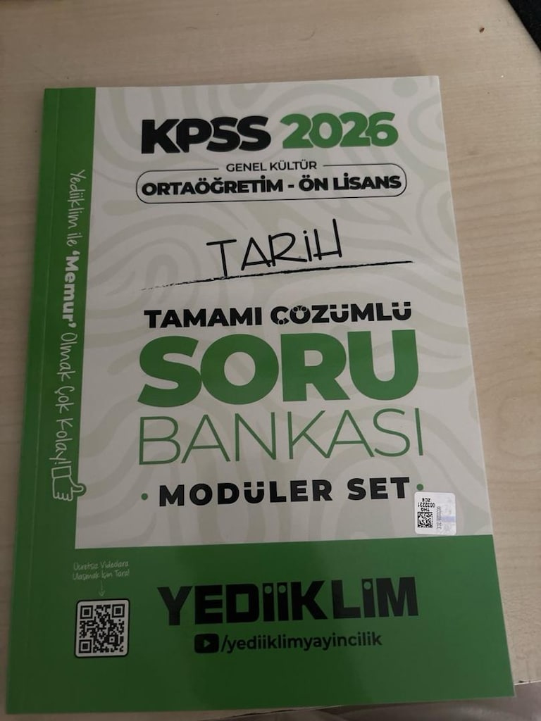 kpss yediiklim soru bankası - 2