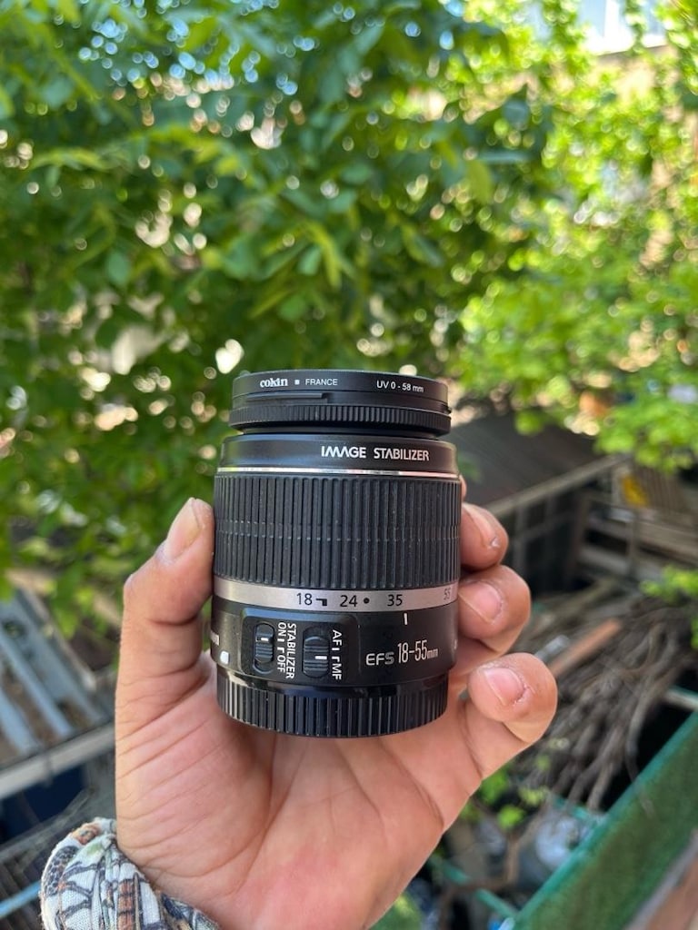 CANON EF-S 18-55 ıs lens - 4