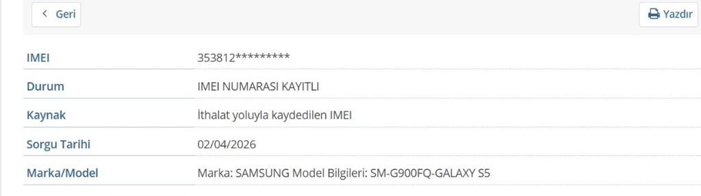 Samsung Galaxy S5 - EMSALSİZ TEMİZLİKTE / KOLEKSİYONLUK / KUTULU - 9