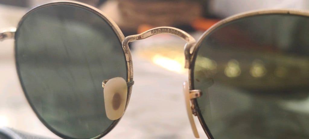 Orijinal Ray-Ban Round Metal Güneş Gözlüğü 50-21 | Kılıflı - 4