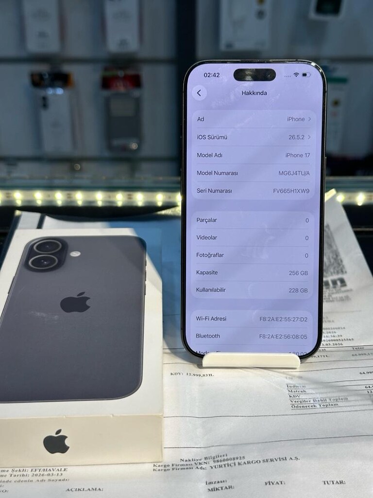 20 AY GARANTİLİ İPHONE 17 256GB TR - 9