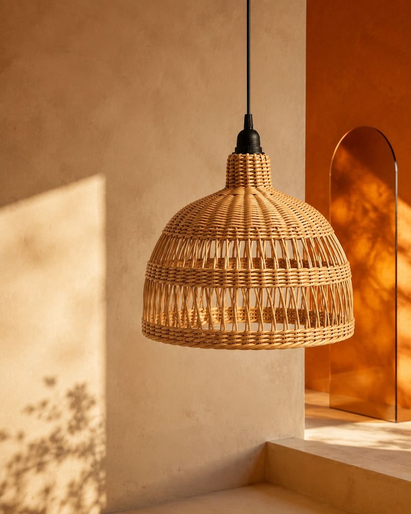 AURA Rattan Avize 40-45 cm – Sıfır - 2