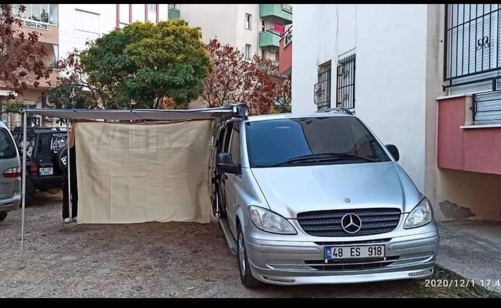 ARAÇ YANI TENTE VİTO VİANO TRANSPORTER UYUMLU - 4