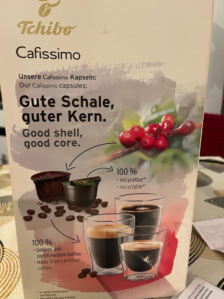 Tchibo Cafissimo kapsül kahve makinesi