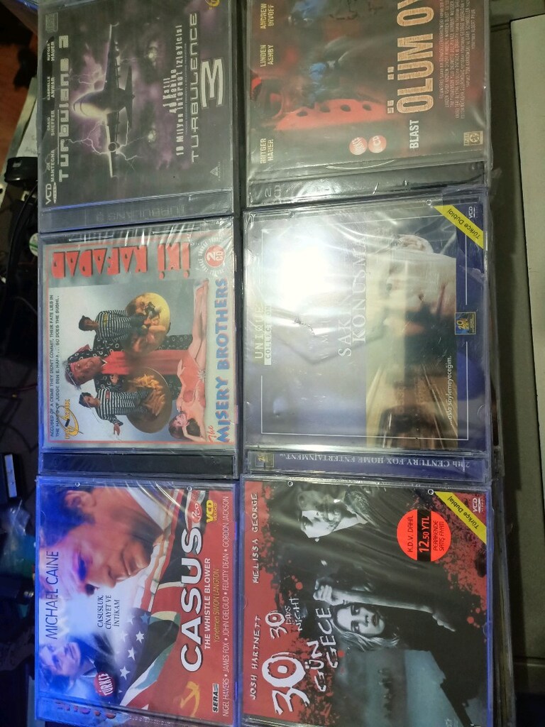 VCD KARIŞIK FİLM LOT - 8
