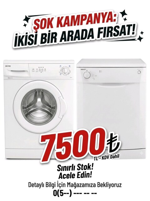 Çamaşır Bulaşık Makinesi