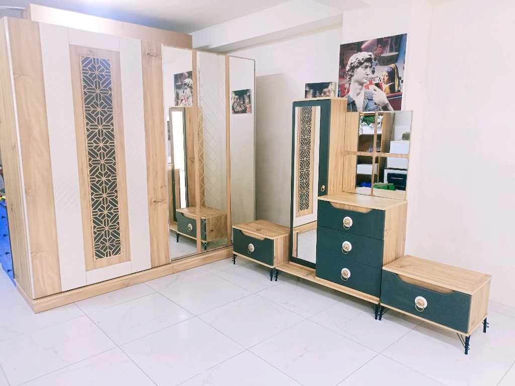 süper lüks kaliteli yatak odası takimi sıfır yatak nakliye kurulum dah - 3