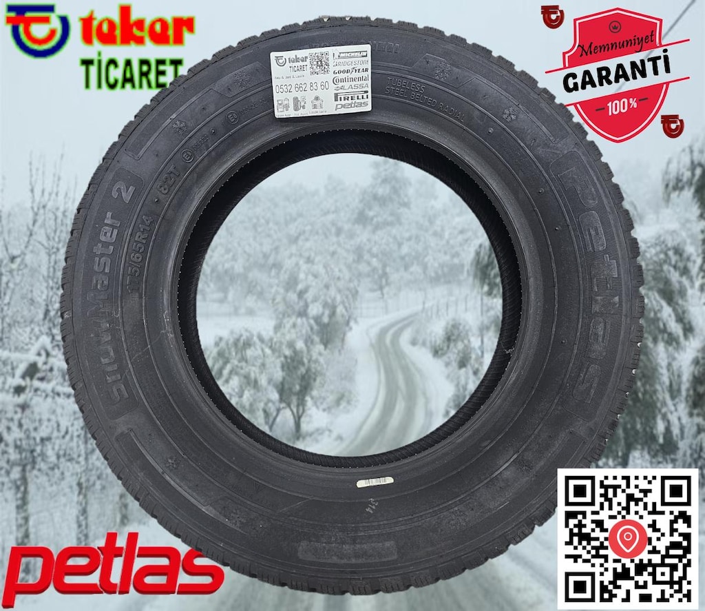175 65 14 Petlas Snowmaster 2 #kış & kar lastiği# Teker Ticaret 2026 - 2