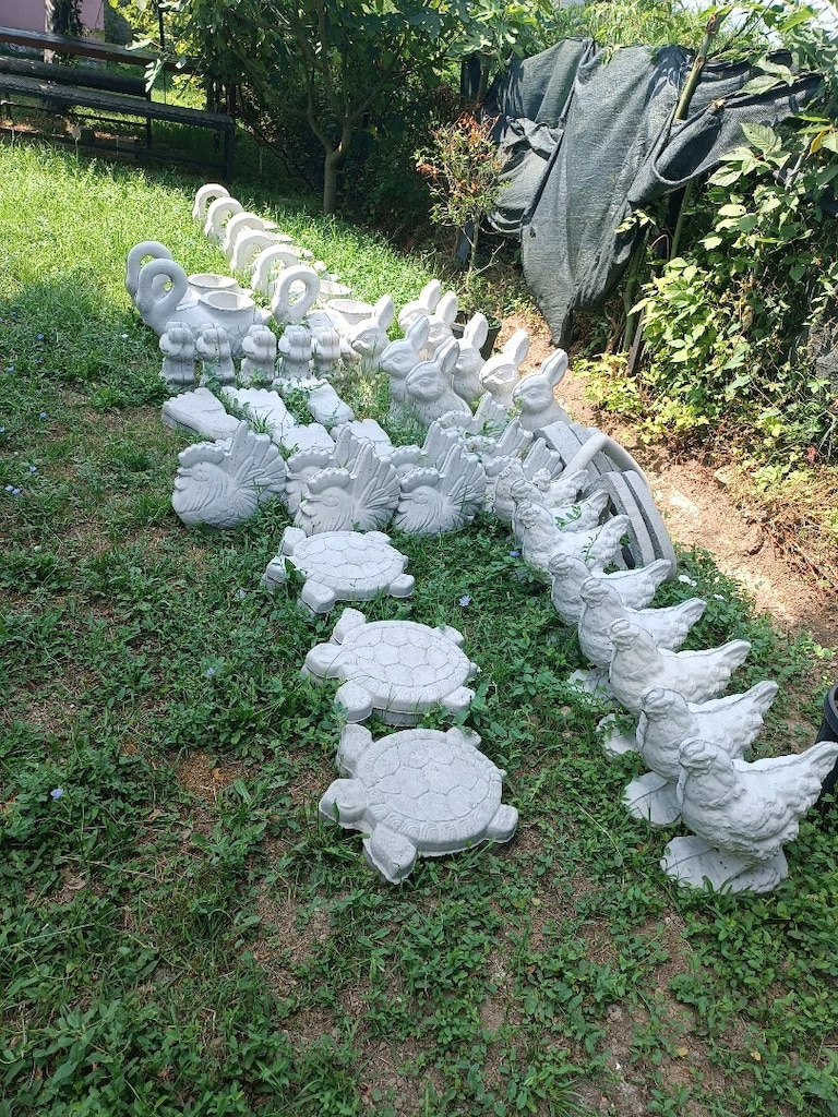 BETON İMALATI HAYVAN FİGÜRLERİ - 4