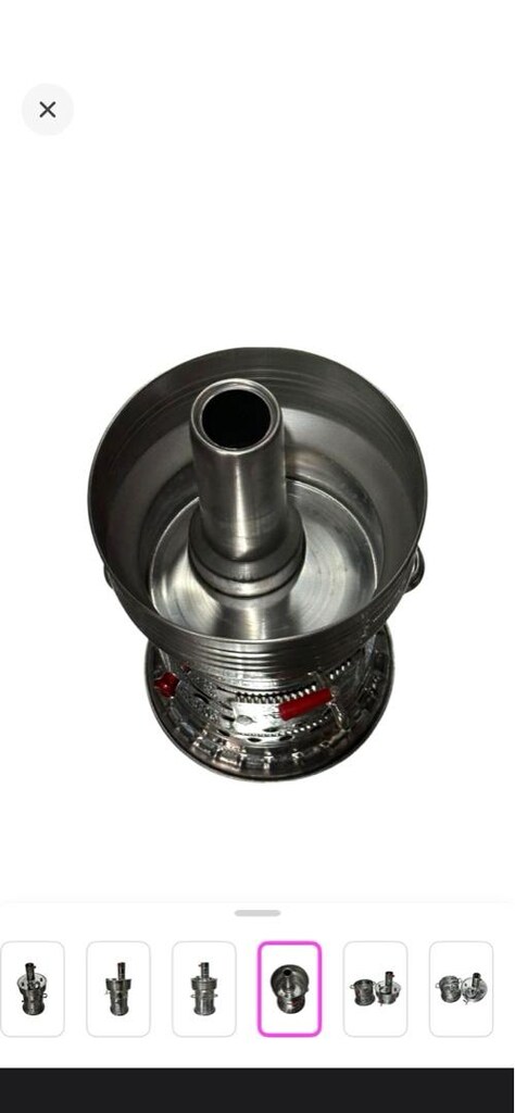 5 Litre Tek musluk Odunlu Semaver - 2