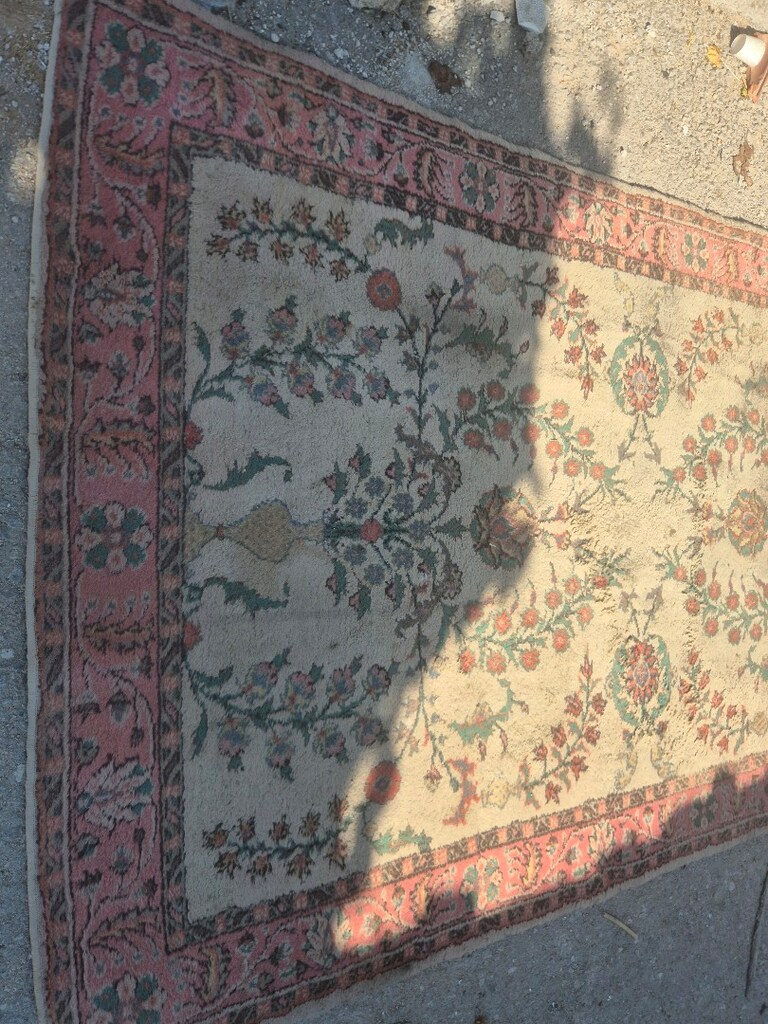 Dekorluk antika yün ısparta halı - 2