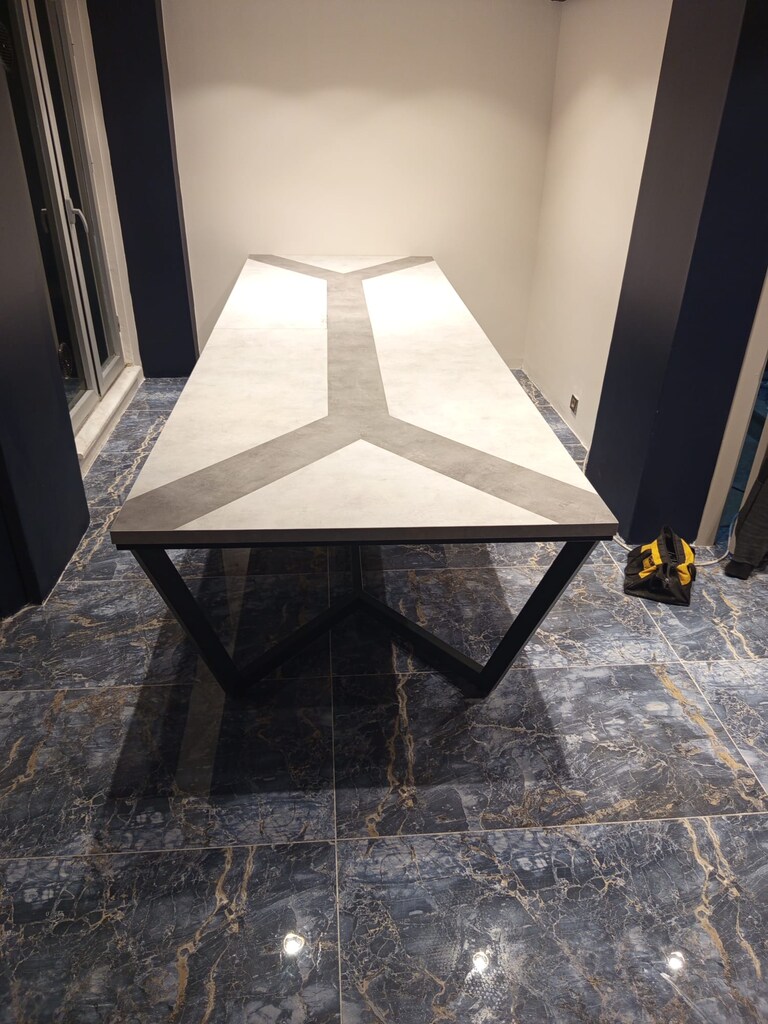 ŞERİTLİ TOPLANTI MASASI / MODERN MASA / ARAL OFİS - 8