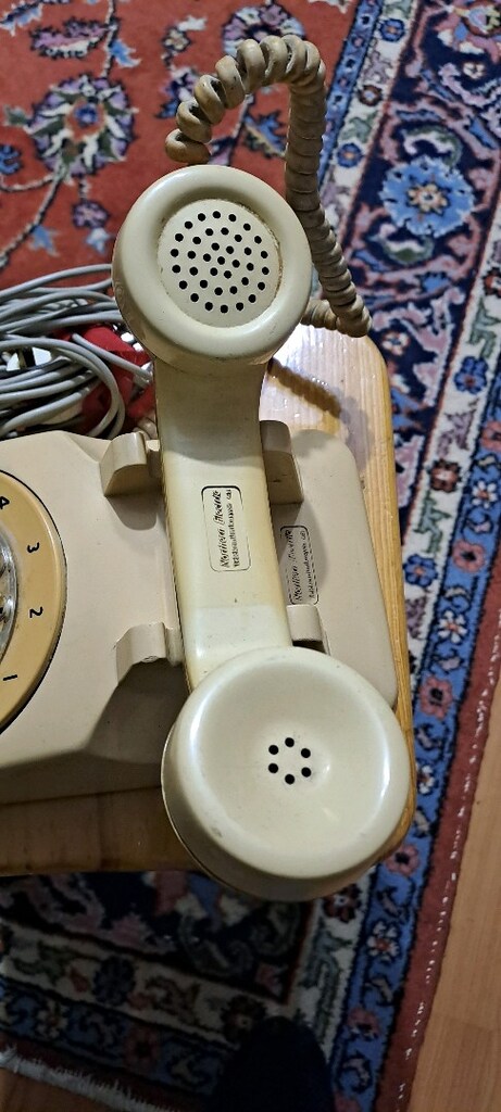 antika çevirmeli telefon - 4