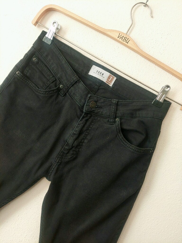 JSCO Parma erkek siyah kot pantolon - 4