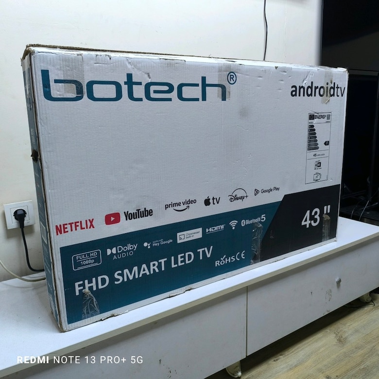 Botech 43" (109 Ekran) Android Smart TV - Sıfır Televizyon kutusunda - 13