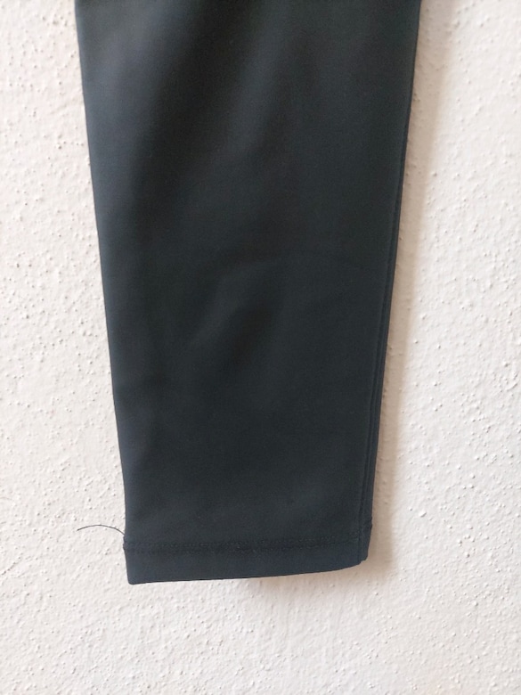 GNG Beli bantlı siyah deri model tayt - 3