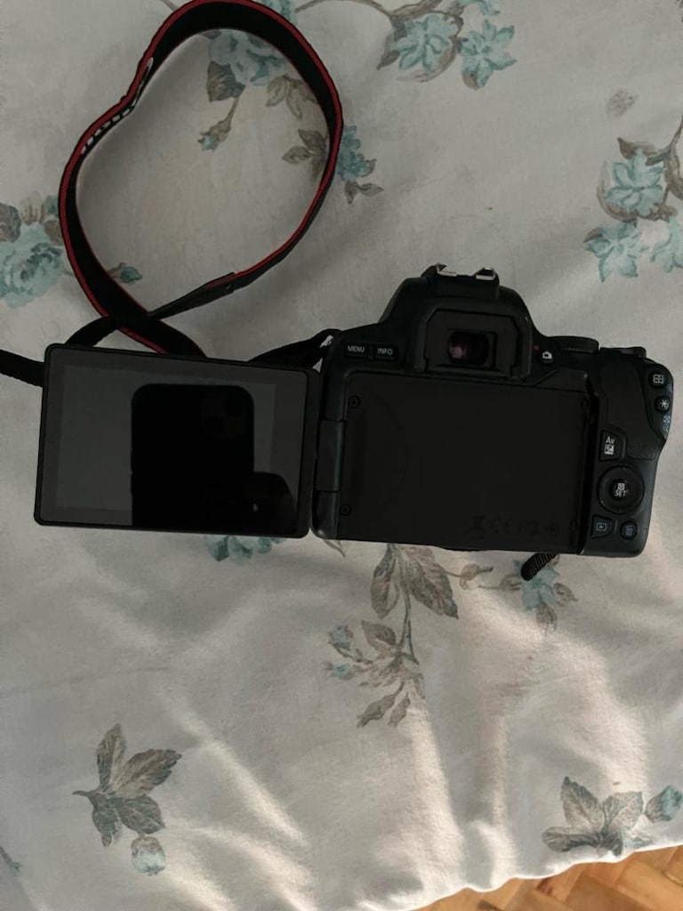 canon EOS 250D Lens efs 18-55 mm