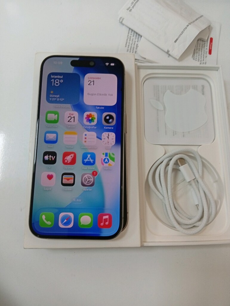 iPhone 15 pro 128gb orjinal tertemiz - 4