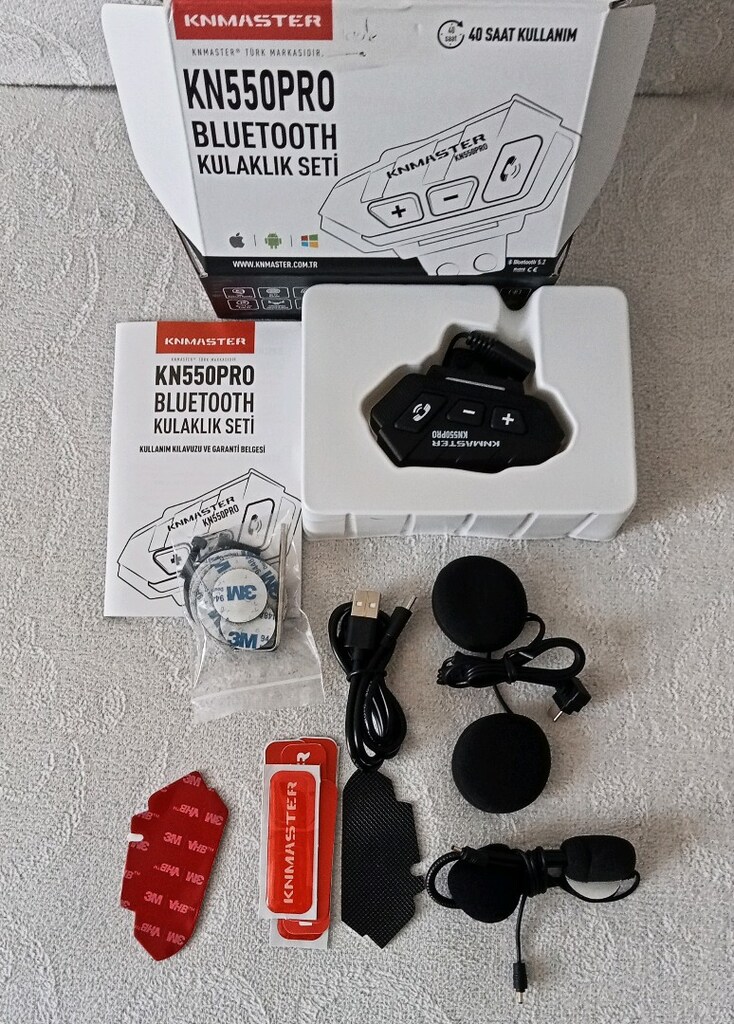 Knmaster KN550Pro İntercom (SIFIR) - 6