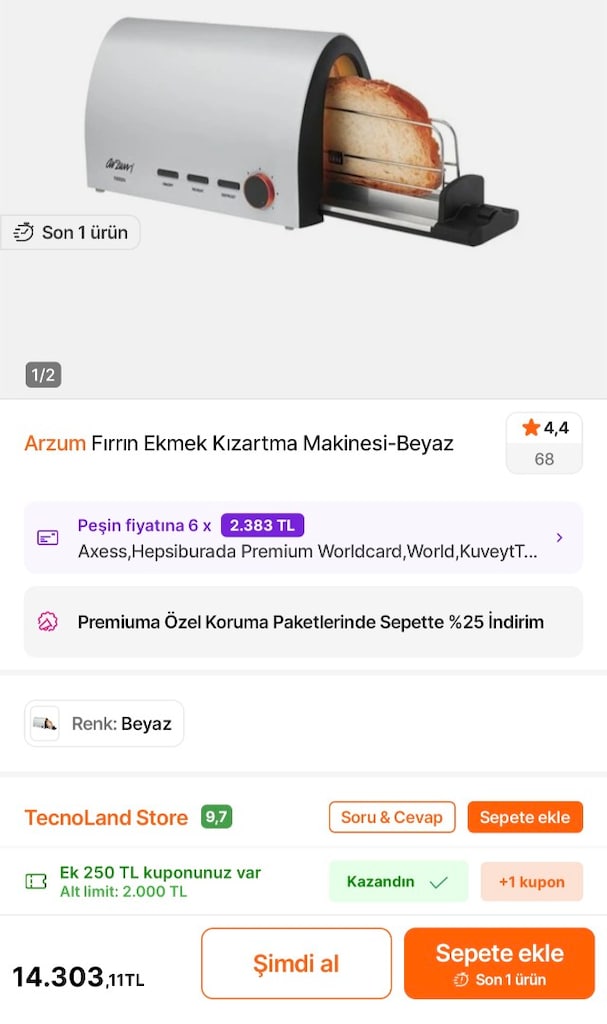 Ekmek Kızartma Makinesi - 4