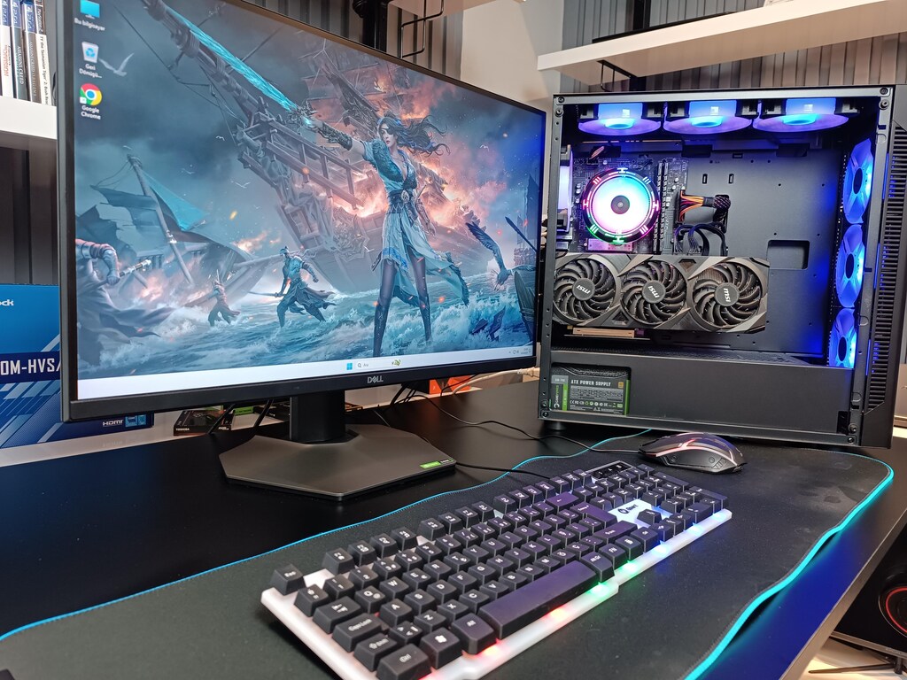 FULL SET ÜST SEVİYE |RTX 3070 8GB E.K/İNTEL İ5 11400F CPU/512GB SSD/16 - 2