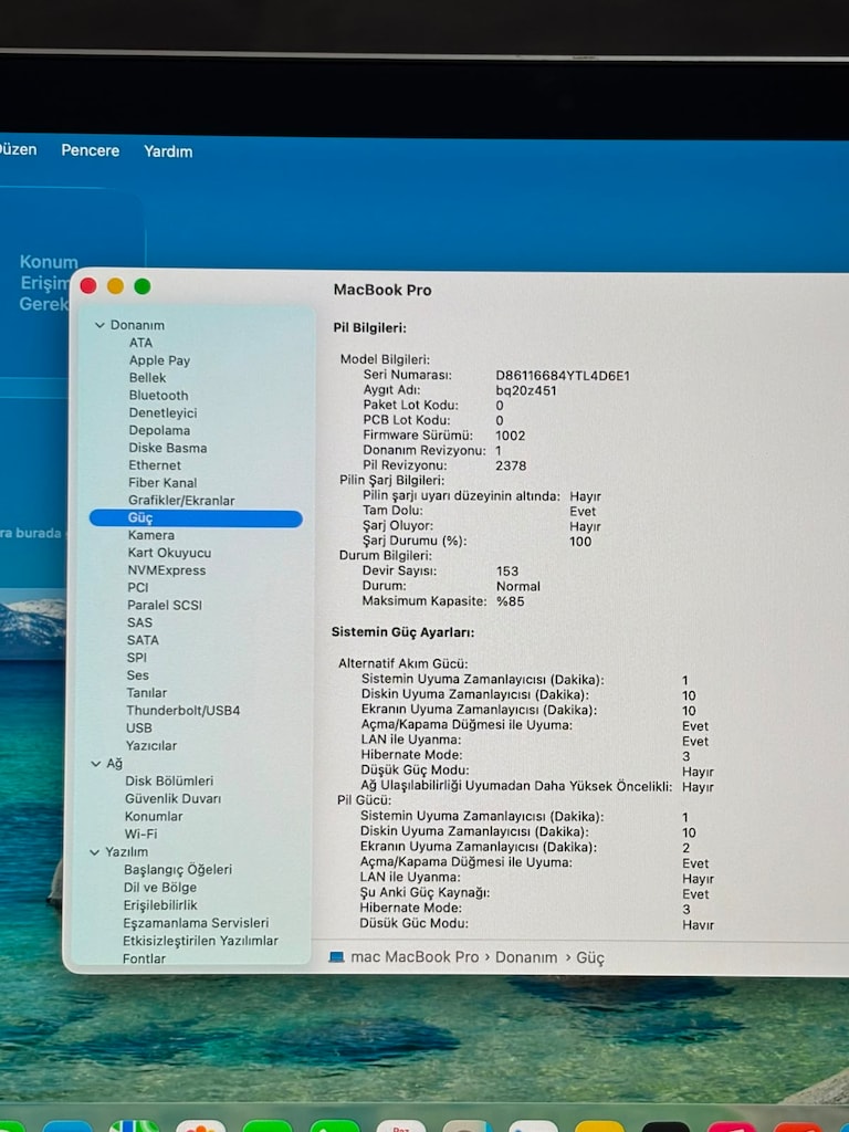 APPLE MACBOOK PRO M1 13'' 2020 KUSURSUZ A2338 - 5