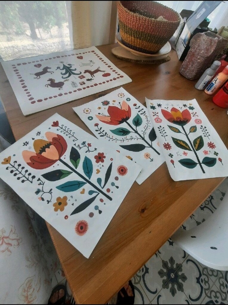 El Yapımı Resim Tablo - 8