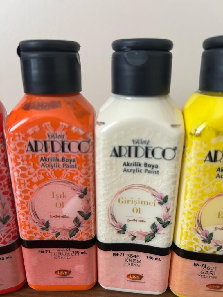 Artdeco Akrilik Boya Seti 140ml - 7