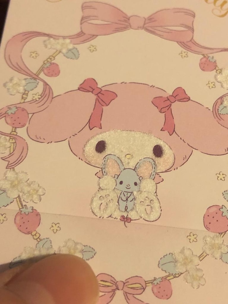 My Melody Fluffy Limited Edition kart - 3
