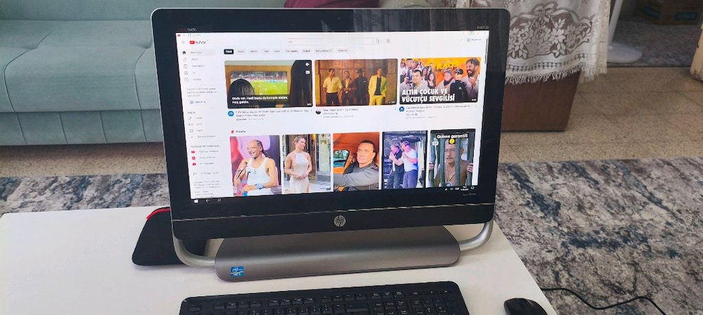 HP ENvY 23 DOKUNMATİK ALL İN ONE PC_BEATS AUDİO_BLUERAY_ (TAKASLİ - 4