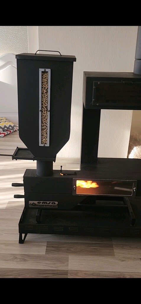 Emsa S tipi pelet sobası 2 el - 3