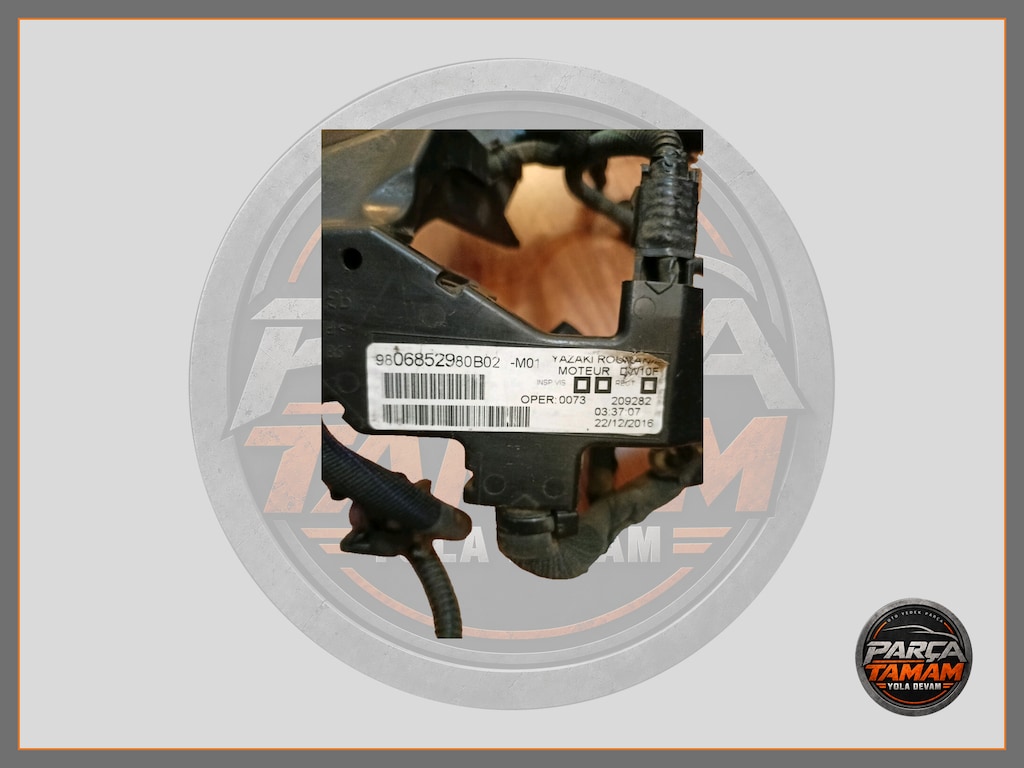 PEUGEOT 308 MOTOR KABLO TESİSATI 9806852980 - 5