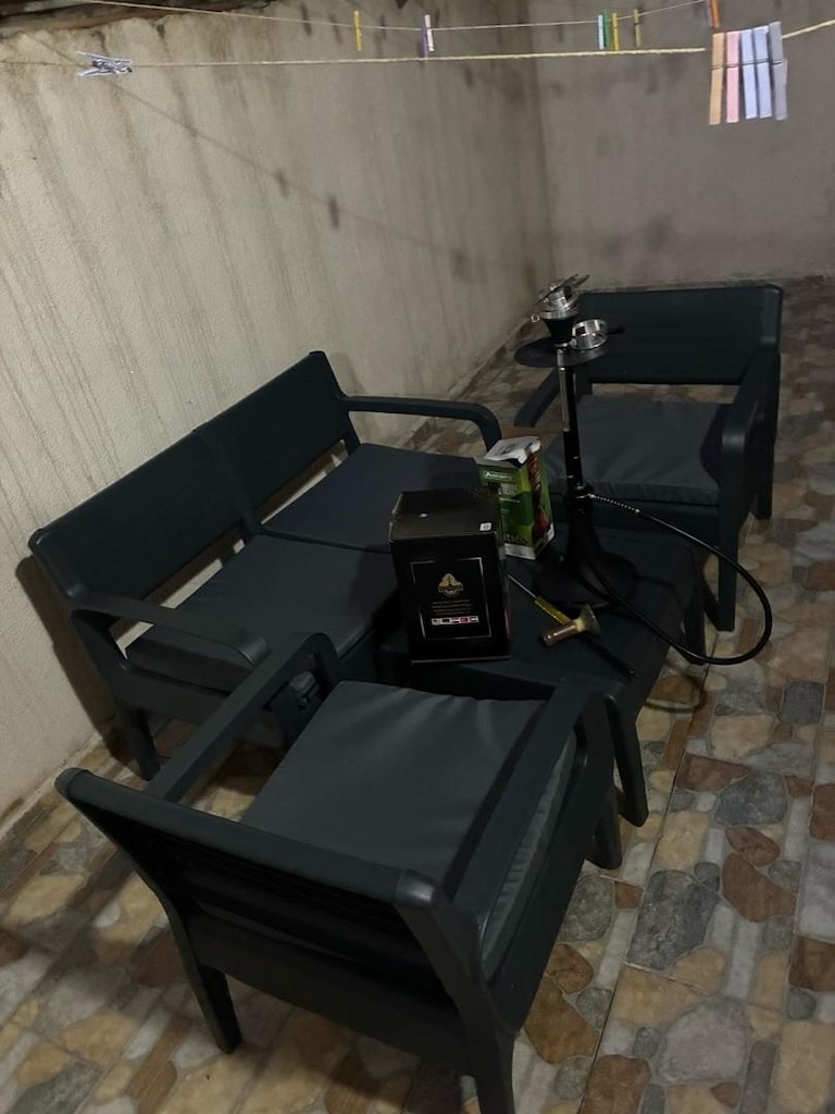 Bahçe/Balkon Oturma Takımı – 3’lü Set + Nargile - 4