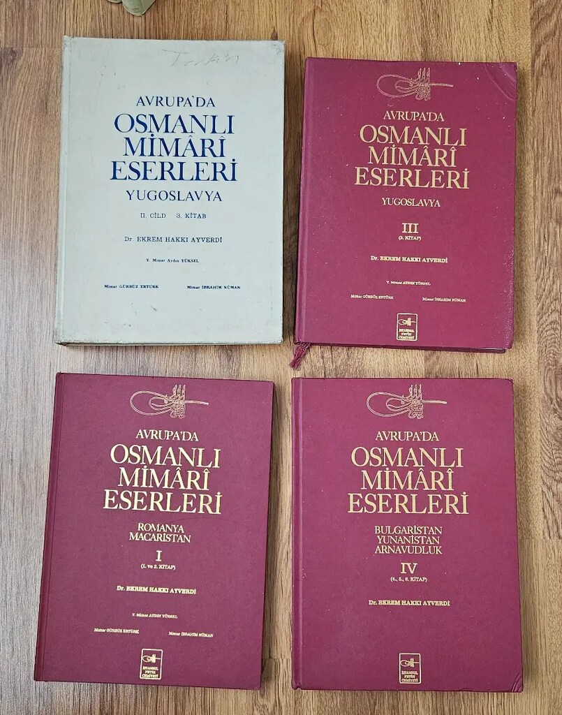 Avrupada Osmanlı Mimari Eserleri, Ekrem Hakkı Ayverdi 3 Cilt takım - 8