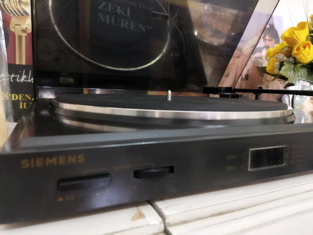 PLAKCALAR STEREO DEK YARİ OTAMATİK DEVİR AYARLİ STRASFORLU TEMİZ FAAL - 11