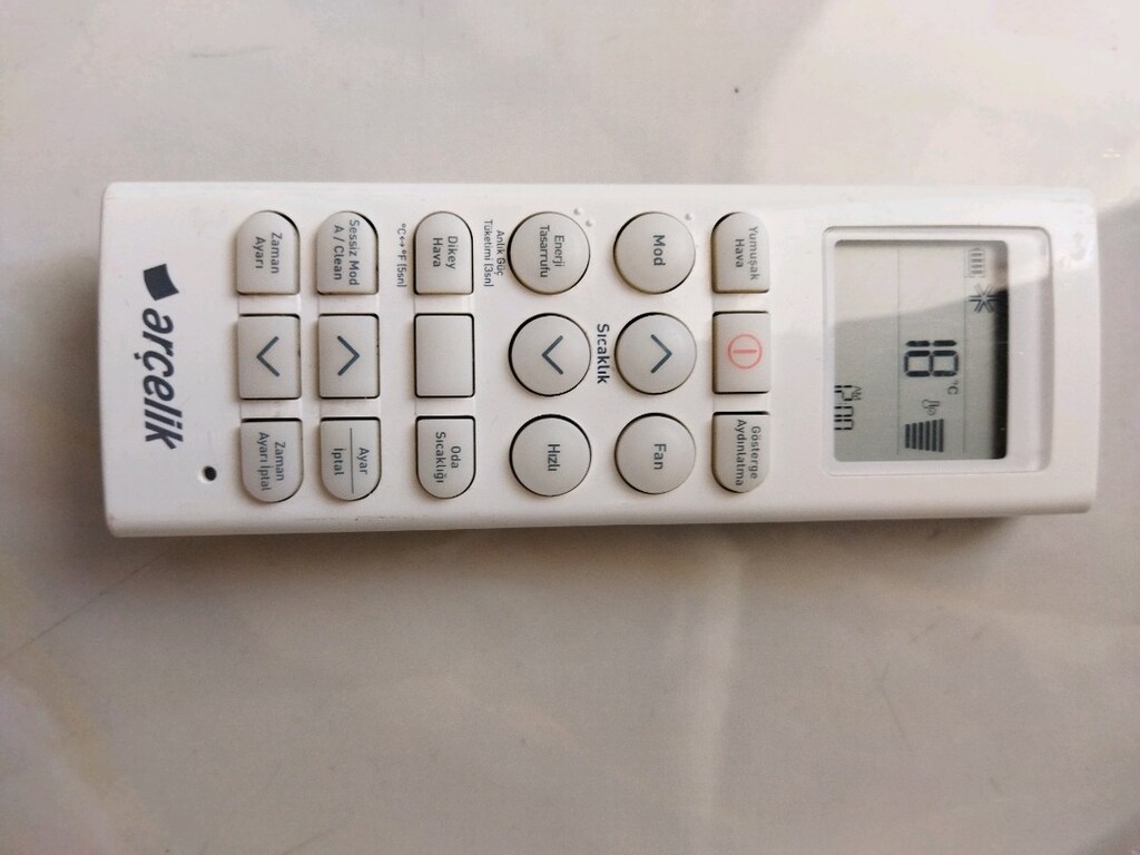 Arçelik Beko KİLİMA KUMANDASI YENİ NESİL A+a+ a - 2