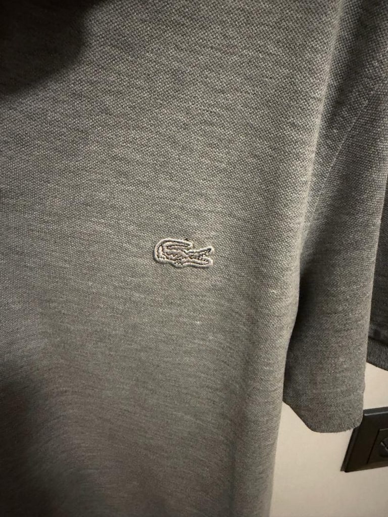 Lacoste Erkek Polo T-Shirt – Gri | M Beden - 3