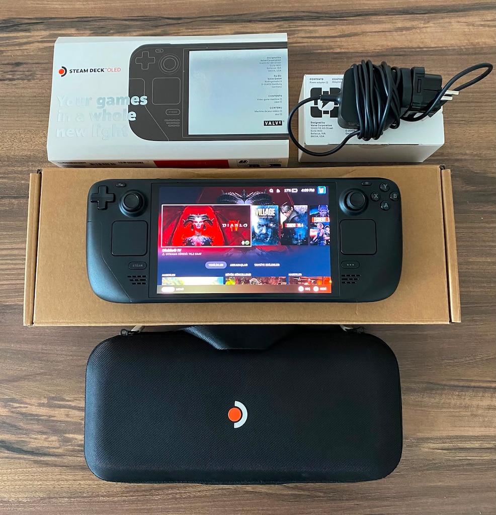 HATASIZ - GARANTİLİ Steam Deck OLED 1 TB (Kutu+Fatura+100 Pil) - 2