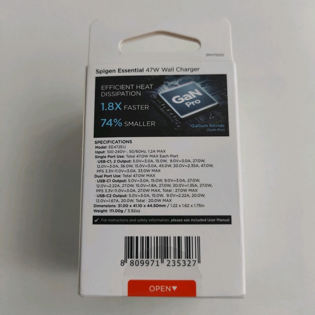 Spigen 47Watt USB-C x 2 mini hızlı şarj adaptörü - 2